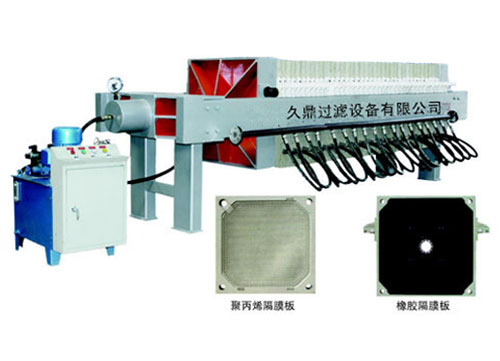 自動(dòng)壓緊隔膜壓濾機(jī)